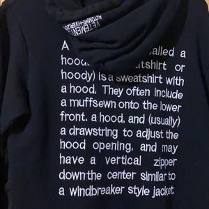 Vetements definition hoodie